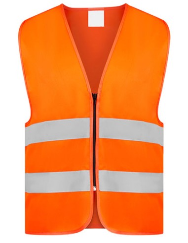 KOR-RX217-Hi-Vis Safety Vest Cologne With Front Zipper